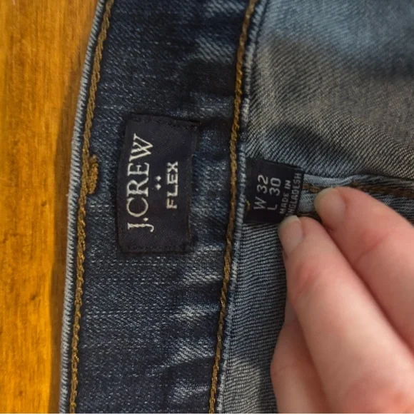 J.Crew Men’s Jeans Flex Slim 32W 30L - Picture 3 of 6